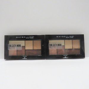 MAYBELLINE NY THE CITY MINI PALETTE #480 - 2 PC LOT